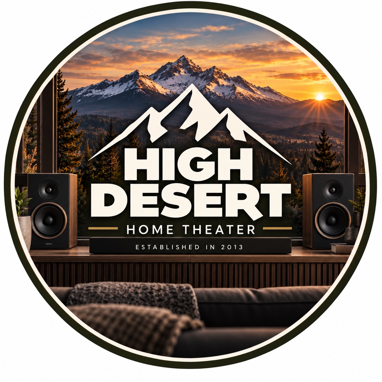 High Desert Home Theater logo